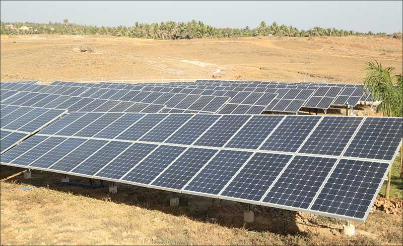 3 MWp Solar Panels, Diu